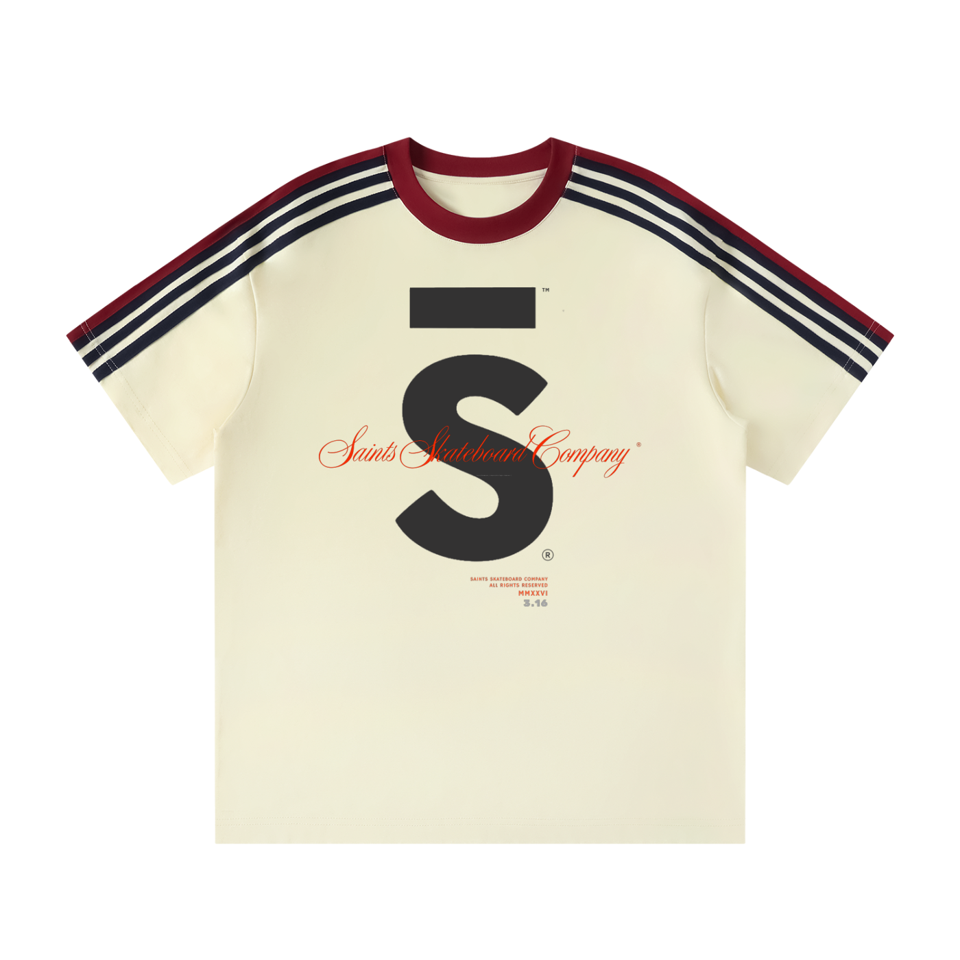 Unisex,Colour,Stripe,Tshirt 